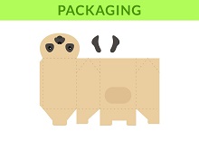 çocuklar için hazır hayvan model maketi şablonu, paper craft model animals